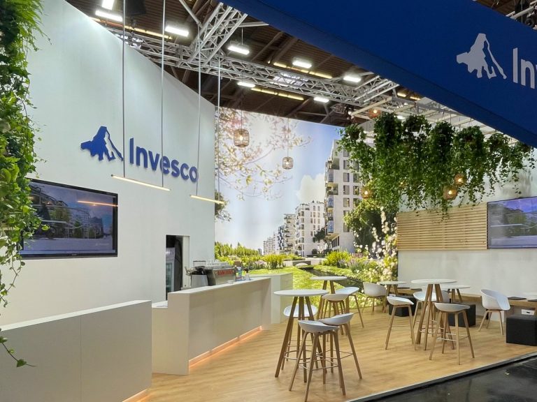 Messestand Design München - Invesco by Jahplan GmbH